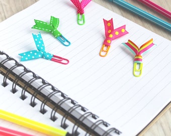 2018, planner, bullet journal, bookmarks, planner accessories, desk accessories, daily planner, cute, stationery, planner clips, friend gift