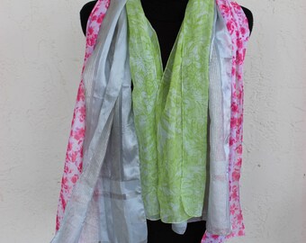 Spring Shear Scarves