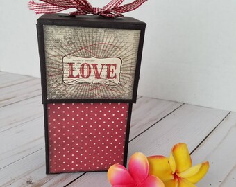 Handmade scrapbook mini album