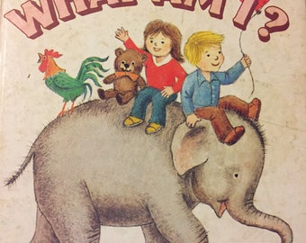 What Am I? First Little Golden Book Vintage Children's Book Reading for Children