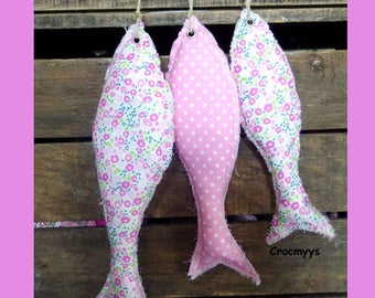 Decorative fish liberty faiford pink