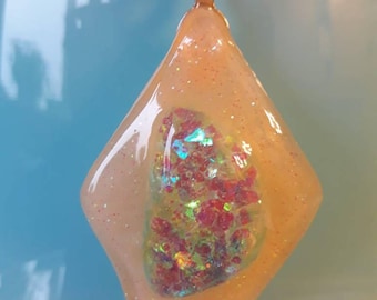 Champagne Diamond Pendant