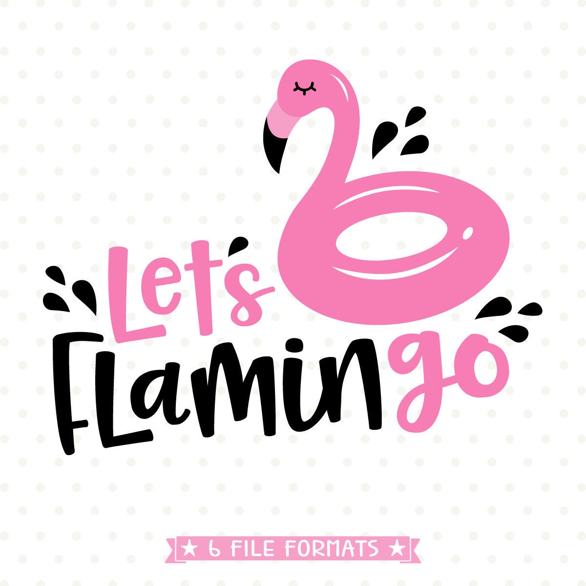 Download Summer SVG Flamingo svg file Vacation SVG file Beach svg