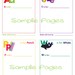 Personalized Printable Baby Shower ABC's Activity Book