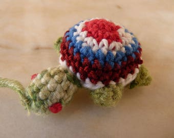 Turtle green turtle amigurumi crochet