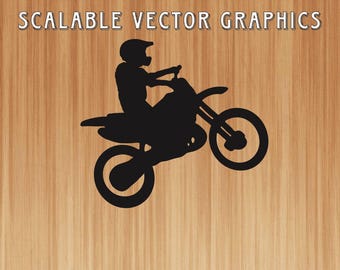 dirt bike svg, motorcycle cut file, dirtbike svg wireframe, dirtbike outline, engravable motorcyle, dirtbike rider, dirt bike, shirt design