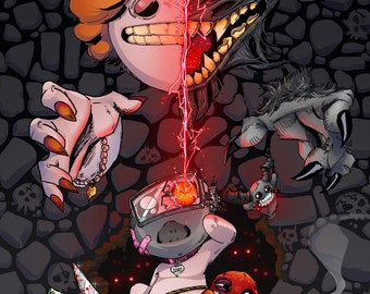 The Binding of Isaac 11" x 17" Poster Print