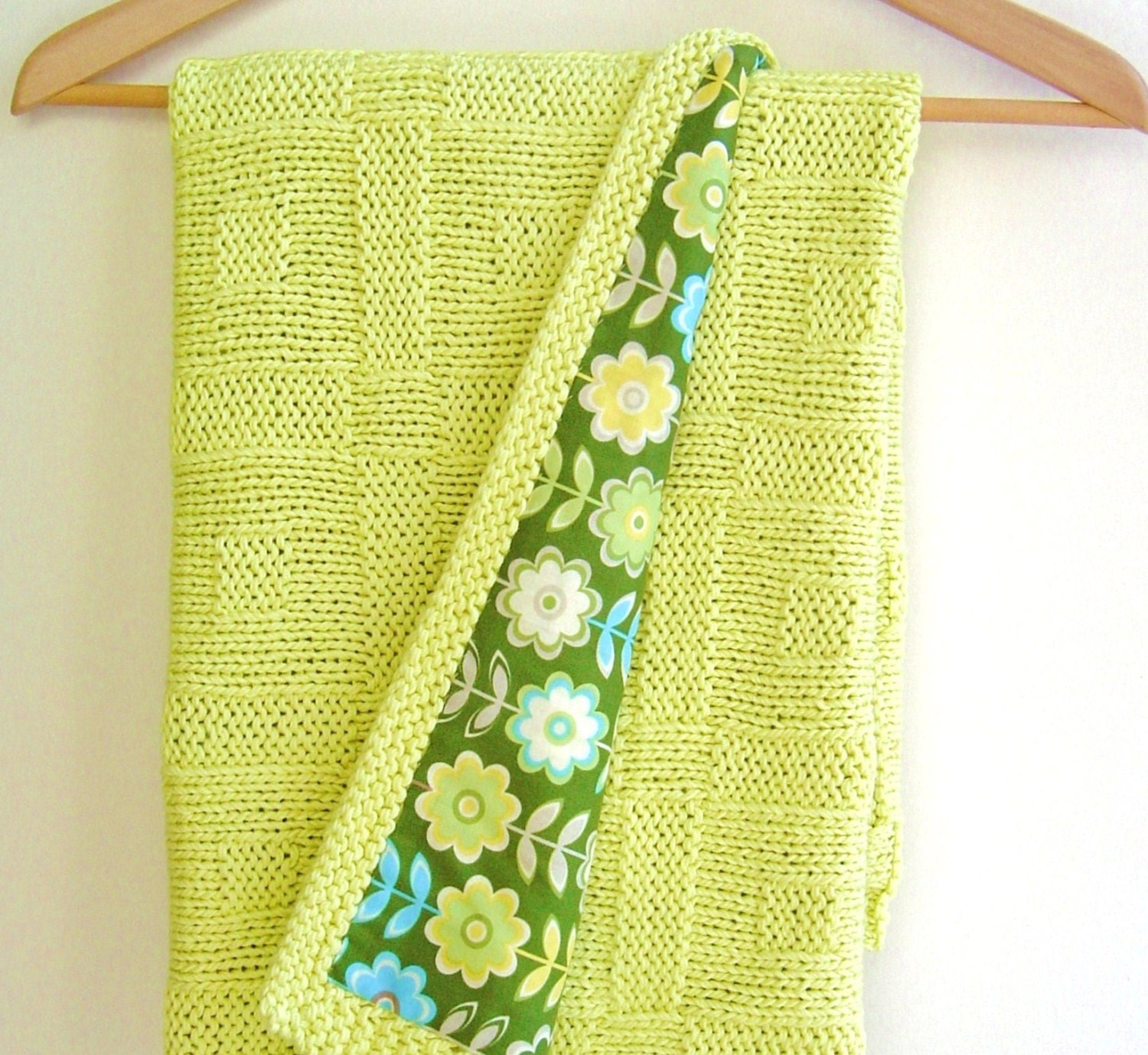 Knitting pattern Baby Blanket Easy Beginner Baby Blanket
