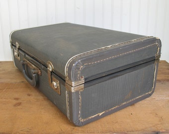 Vintage Space Pac Suitcase by Neevel - Blue Suitcase