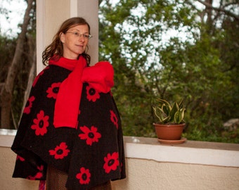 Topatop poncho Babywearing coat Maternity jacket