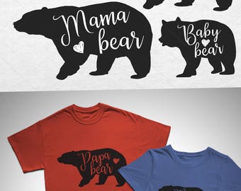 Free Free Mama Papa Bear Svg 133 SVG PNG EPS DXF File