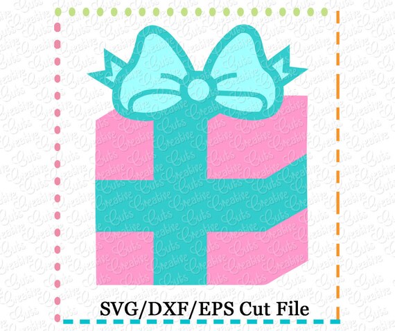 Download Present Gift SVG Cutting File birthday present svg birthday