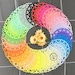 Heart Circle Doilies set. 1 pack of 24pcs.