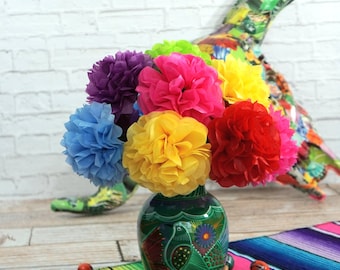 NEW - FIESTA Tissue Paper Flowers (12 count)