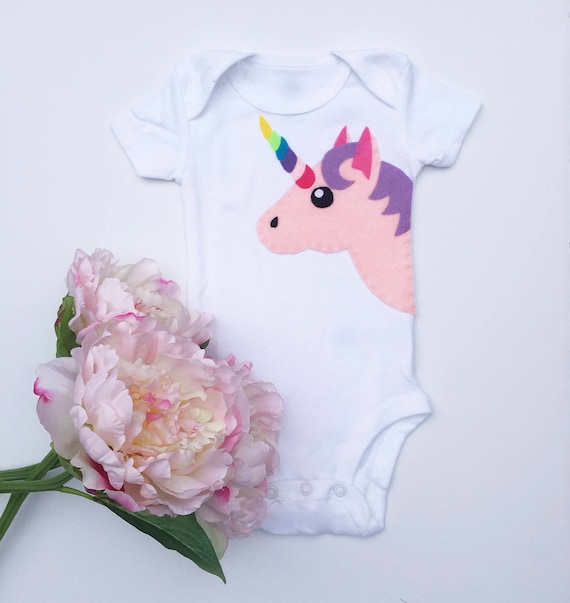 Unicorn baby onesie outfit toddler clothing Magical Pony