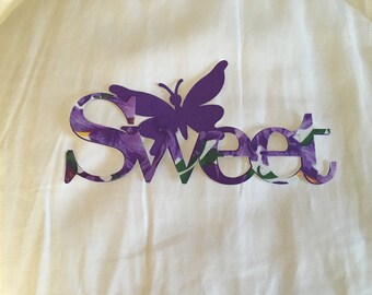 Purple Butterfly Die Cut