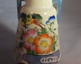 Japanese lusterware vase