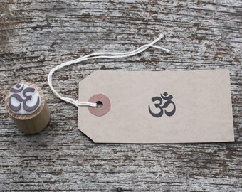 Om symbol stamp, om stamp, symbol stamp