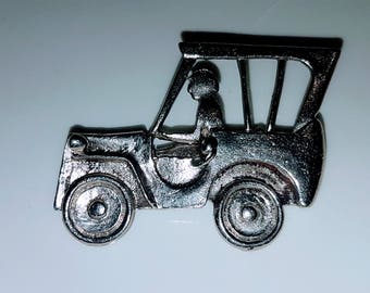 Vintage Car brooch, Ford T brooch, vintage brooch, vintage accessories, vintage jewelry