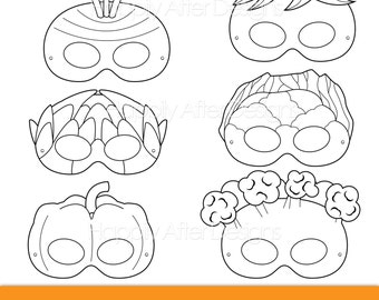 dessert printable coloring masks donut mask cupcake mask