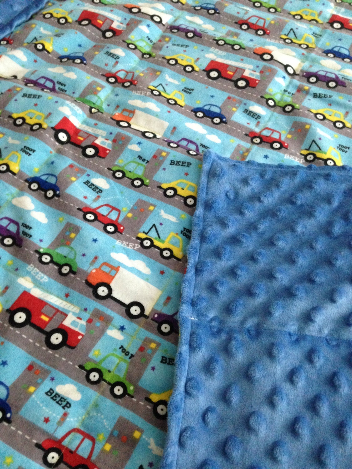 Custom Weighted Blanket, Minky Weighted Blanket, Up to Twin Size 3 to