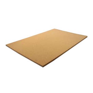 24" x 36" Natural Fine Grain Cork Sheet - Single Sheet, 1/16" to 1" Thicknesses Available