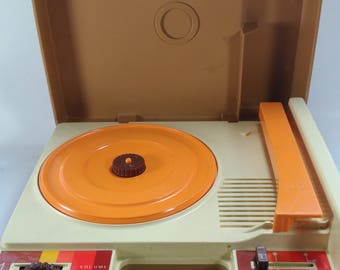 Vintage Fisher Price Record Player #825 Turntable 1978 Parts?