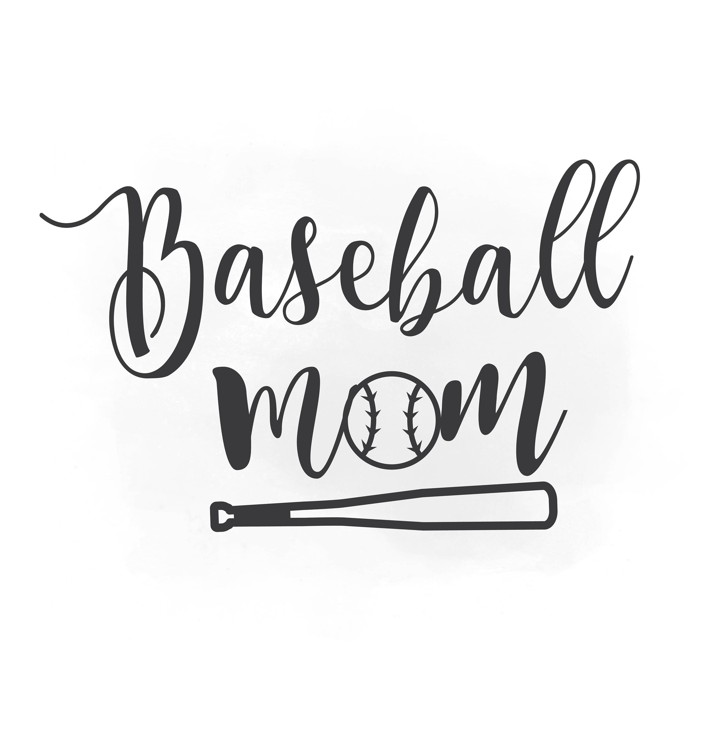 Download Baseball Mom SVG clipart Baseball SVG Baseball bat vector