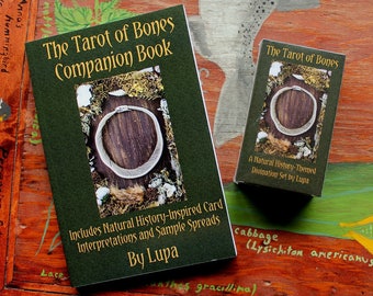 The Tarot of Bones Deck and Paperback Book Set - pagan taxidermy divination Wicca skulls magick tarot cards