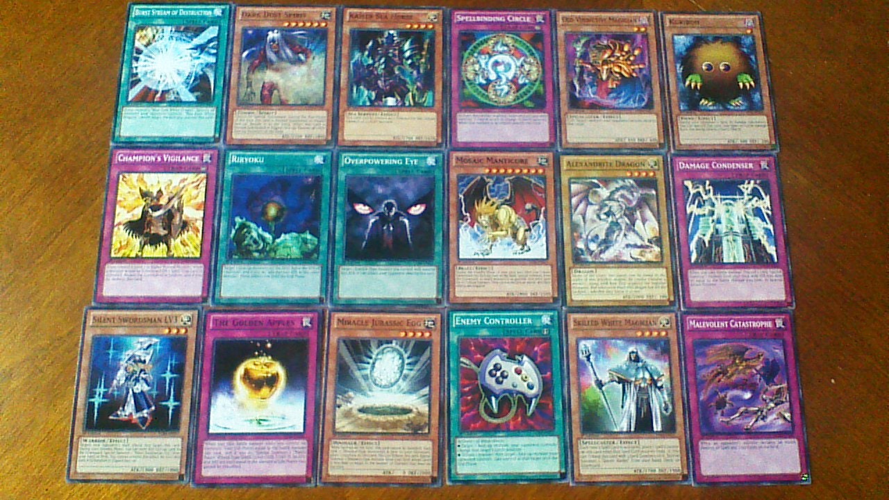 Vintage Yugioh Cards 1st Edition 1996 Yugioh Cards NM Near