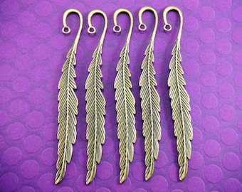 Bronze Feather Bookmarks (Quantity of 5) Misc002