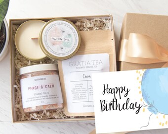 Happy Birthday Gift Box, Send a Gift, Gifts For Her Birthday, Friend Gift, Birthday Spa Gifts | Gift For Woman, Birthday Gifts Her