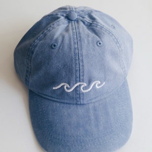 Three Waves Baseball Cap - Periwinkle