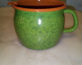 Enamel pitcher