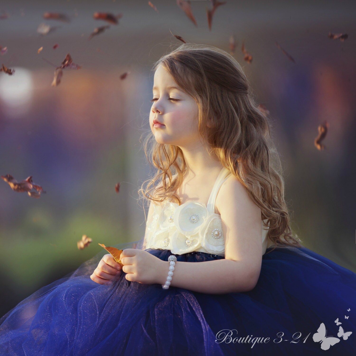 Navy Blue Flower Girl Dress Navy Blue Tutu Dress Navy Blue