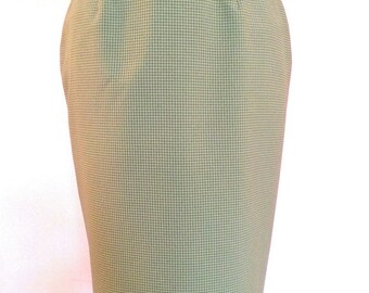 VINTAGE CHECKED SKIRT