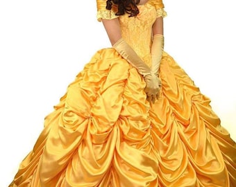 Belle Costume - Princess Disney - Belle dress adult
