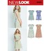 New Look 6460 Size 6-24 Misses Dress Sewing Pattern / Uncut FF