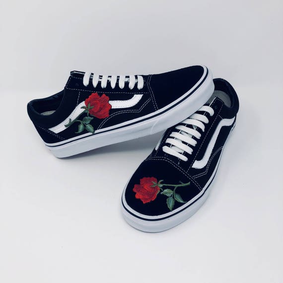 vans broderie fleur vans broderie fleur