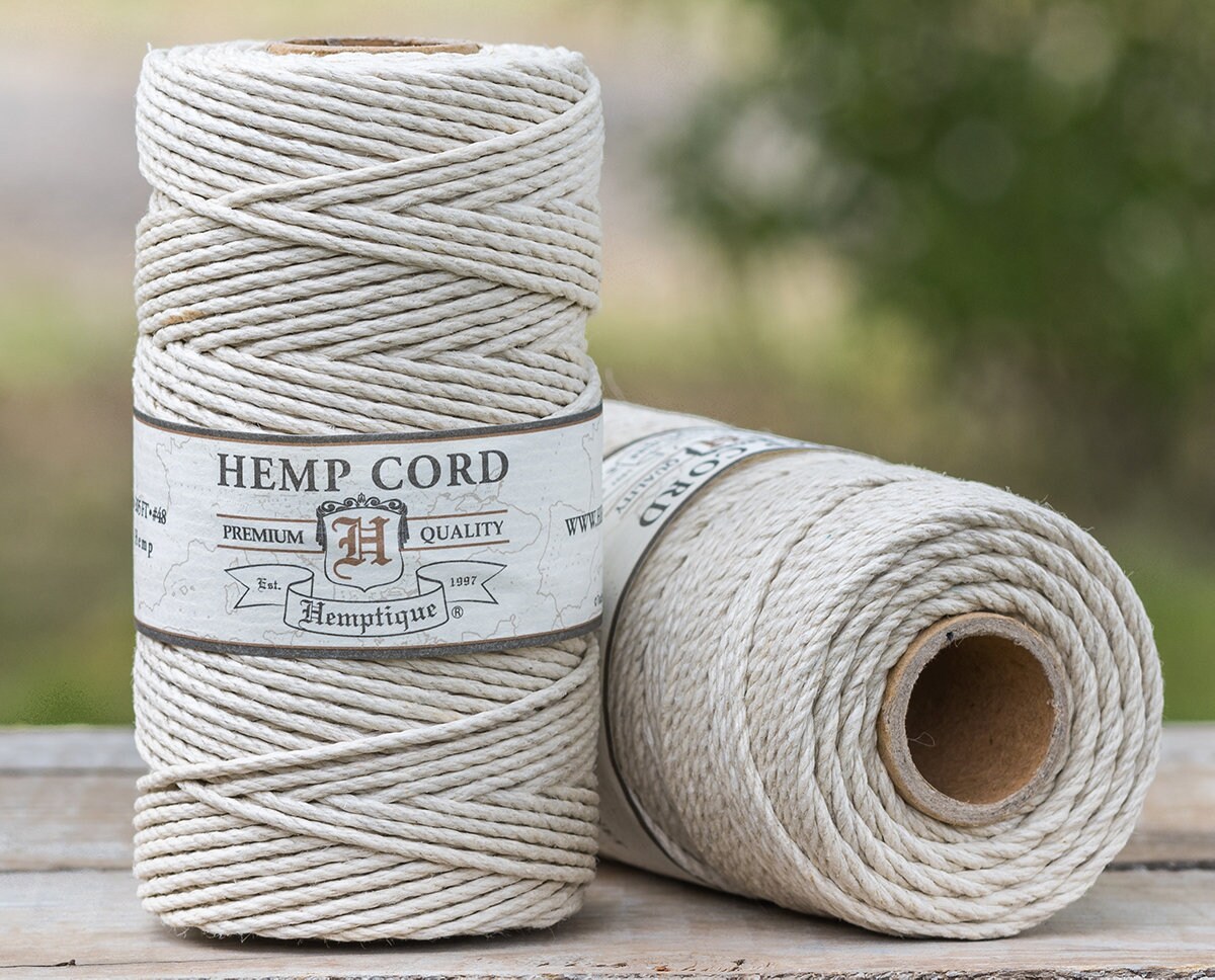 Hemp Cord 2mm Natural Hemp Rope Craft Cord Hemp Twine