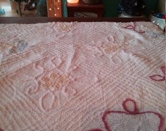 Vintage Chenille bedspread