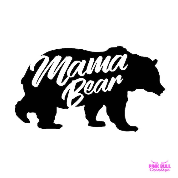 Download Mama Bear SVG cut file for Cricut Silhouette Cameo or other