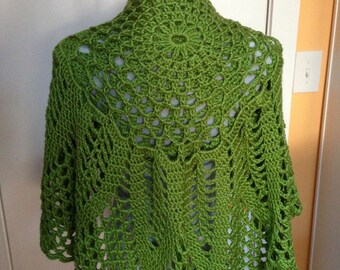 Guacamole Circular Shawl