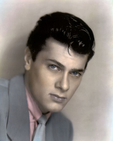 Tony Curtis Hollywood Actor & Movie Star 8x10 Hand Color