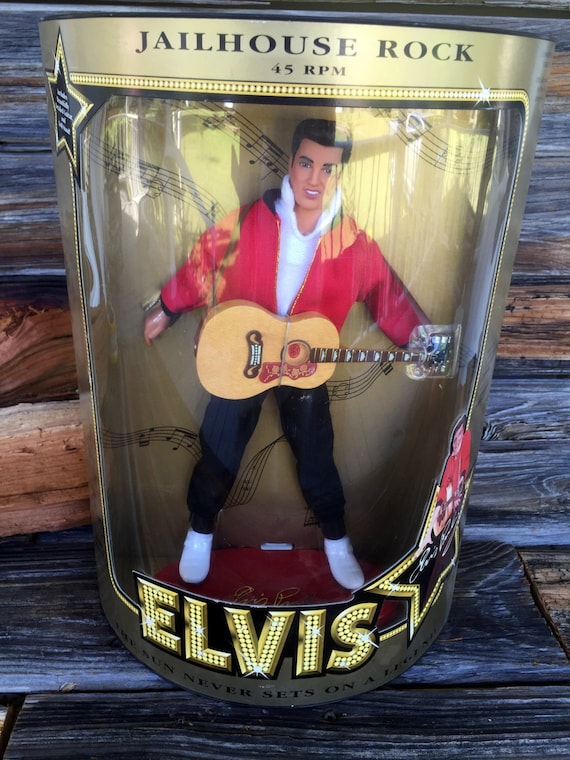 Vintage 1993 Jailhouse Rock Elvis Doll New in the box