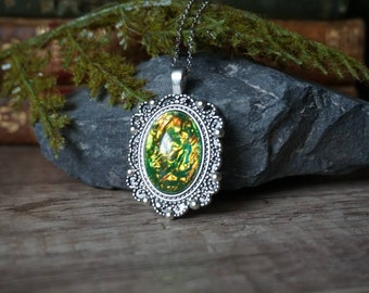 Fairytale necklace "green"