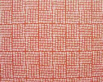 Organic Birdseed Print Cotton Voile Fabric By The Yard