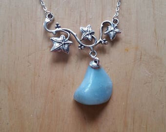 Celtic Necklace: genuine Amazonite