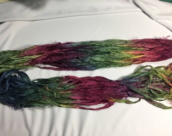 Renaissance Faire Sari Silk Ribbon