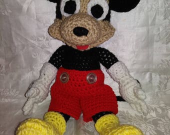 Mickey Mouse Crochet Pattern